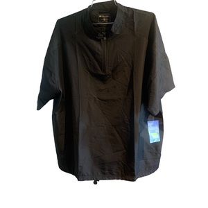 Holloway Adult XL Polyester 1/2 zip pullover black NWT